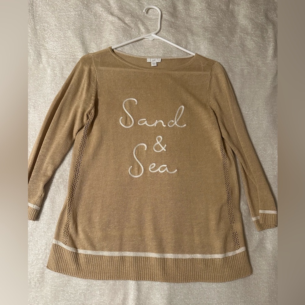 Tan Long Sleeve Sweater